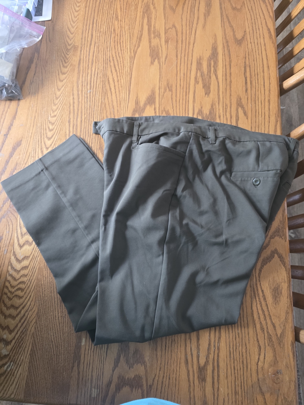 CJ Banks Olive Green Dress Pants